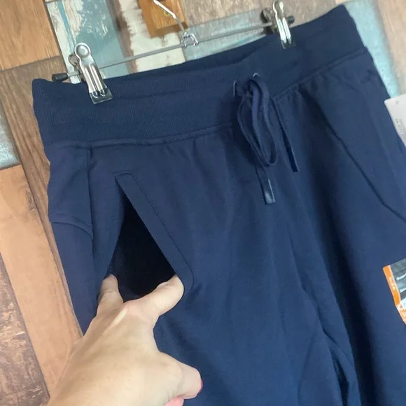 Two blue joggers with drawstring and pockets - Picture 8 of 15